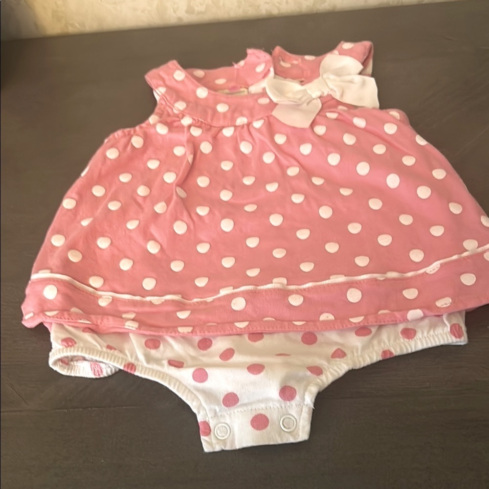 First Impressions baby girls cotton sunsuit